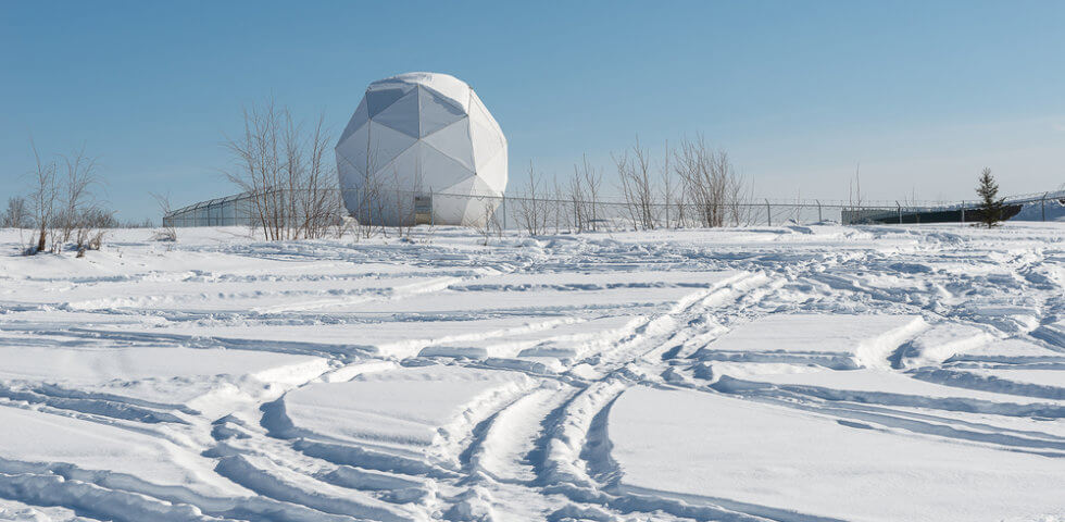 ground station in Alaska