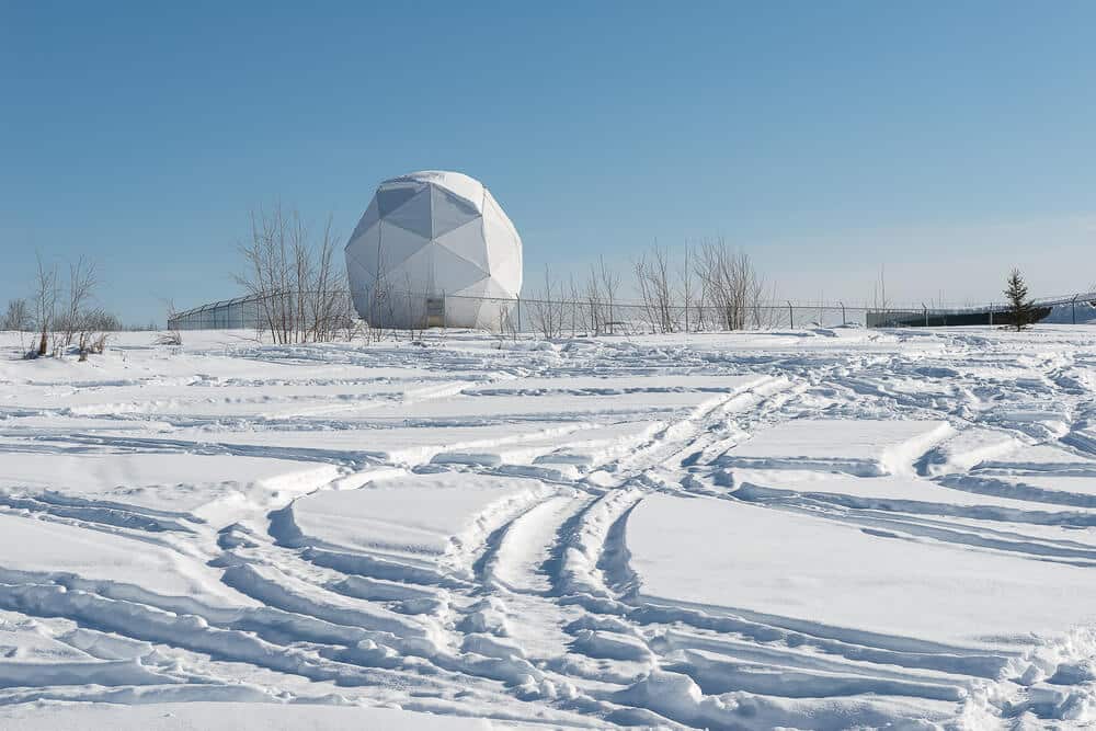 ground station in Alaska