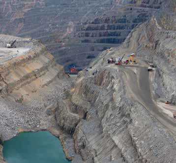 Aitik Mine in Sakajarvi, Sweden